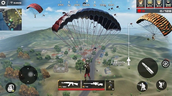 跳伞吃鸡王牌特种兵生存吃鸡0