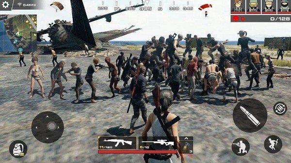 跳伞吃鸡王牌特种兵生存吃鸡0