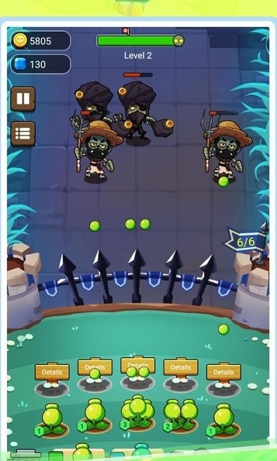 植物塔战僵尸中文版0